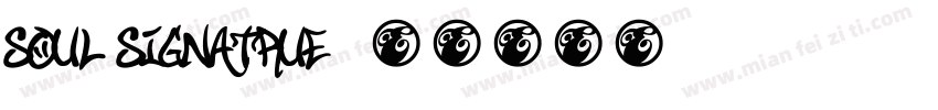 soul signatrue字体转换